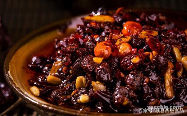 岳池特产 - 西板豆豉 软硬适度 香气扑鼻 味醇化渣