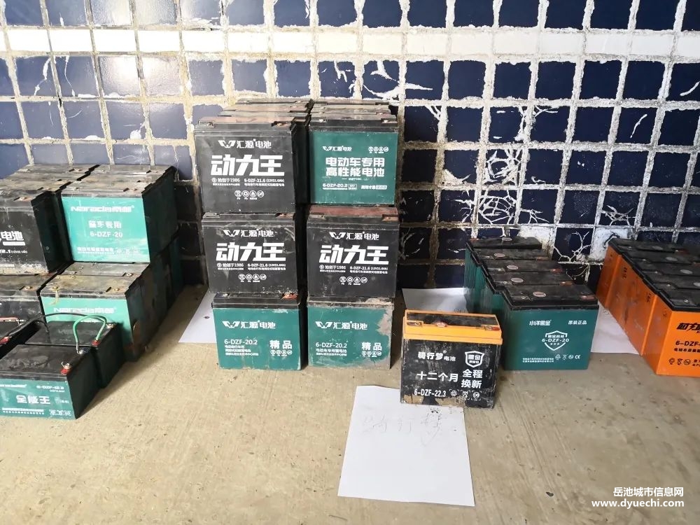 盗窃收赃狼狈为奸 岳池公安破获电瓶被盗案