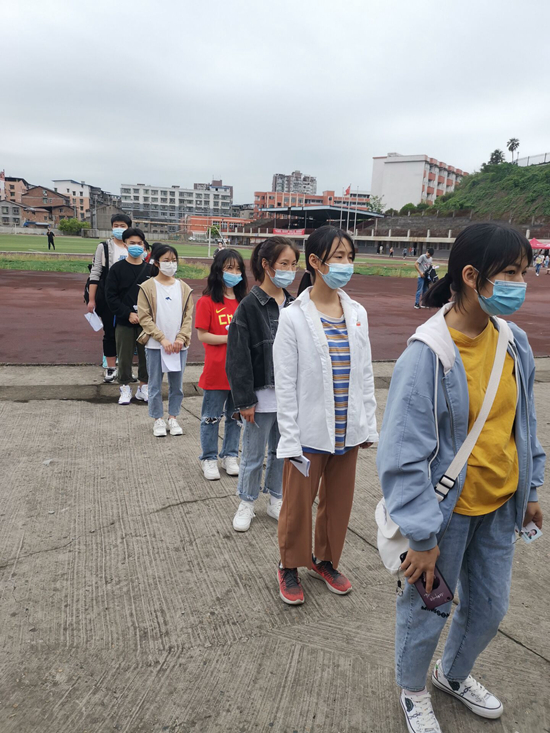岳池2020年普通高校招生体检工作正式启动