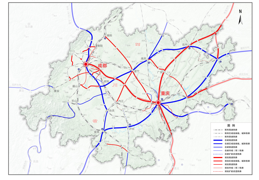 重磅规划！广安将上新干线铁路