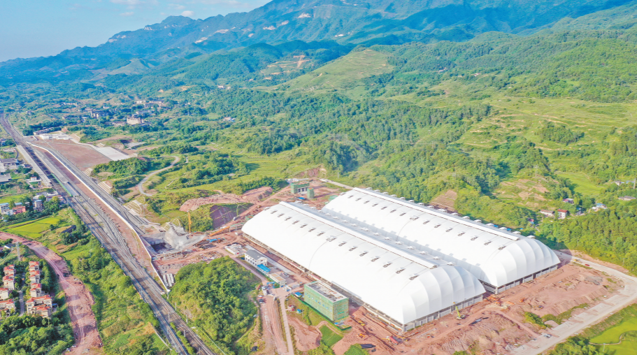 川东渝北地区最大综合性货场！华蓥高兴货场即将竣工