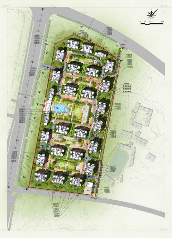 龙鑫·天际湾建设项目建筑设计方案批前公示